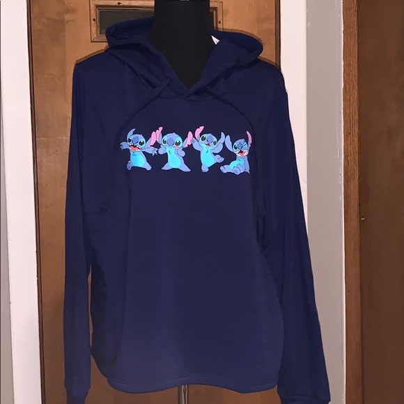 Disney’s Stitch plus size hooded sweatshirt! - Picture 3 of 7